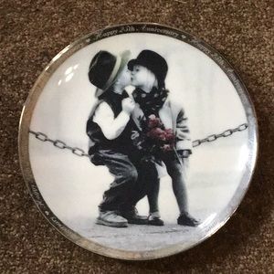 25 th anniversary plate